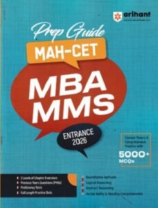 Prep Guide MAH MBA/MMS CET 2026 | Arihant Publications