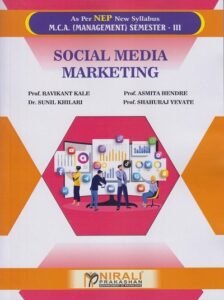 SOCIAL MEDIA MARKETING for MCA (Management) Semester 3 | Prof. Ravikant Kale | Nirali Prakashan
